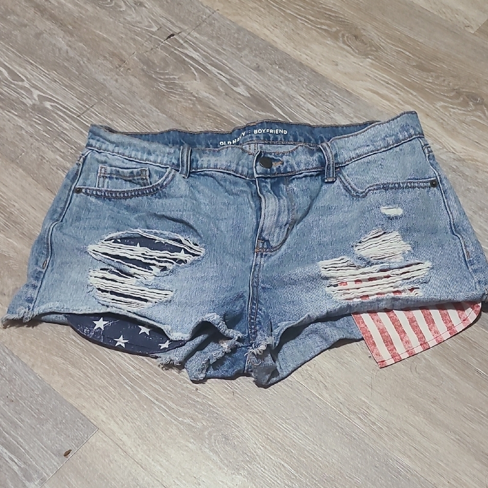 Old Navy Women's Blue Denim Shorts